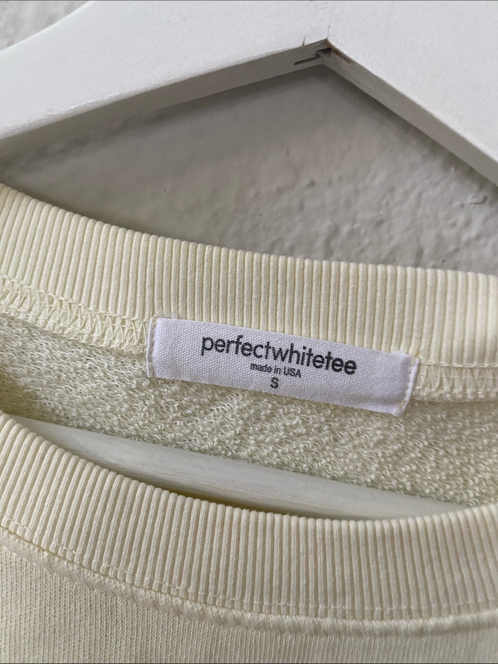 perfectwhitetee Tyler Sweatshirt Ribbed Crewneck Sweatshirt - Picture 5 of 7